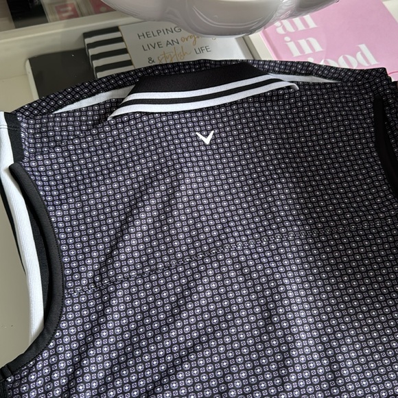 Callaway women XS polo top golf with no sleeves, only wore once. - Picture 5 of 5